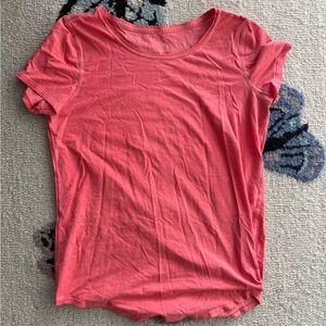 Lululemon Love Crew *Fade in Sublimado Pigment Dye Watermelon Red